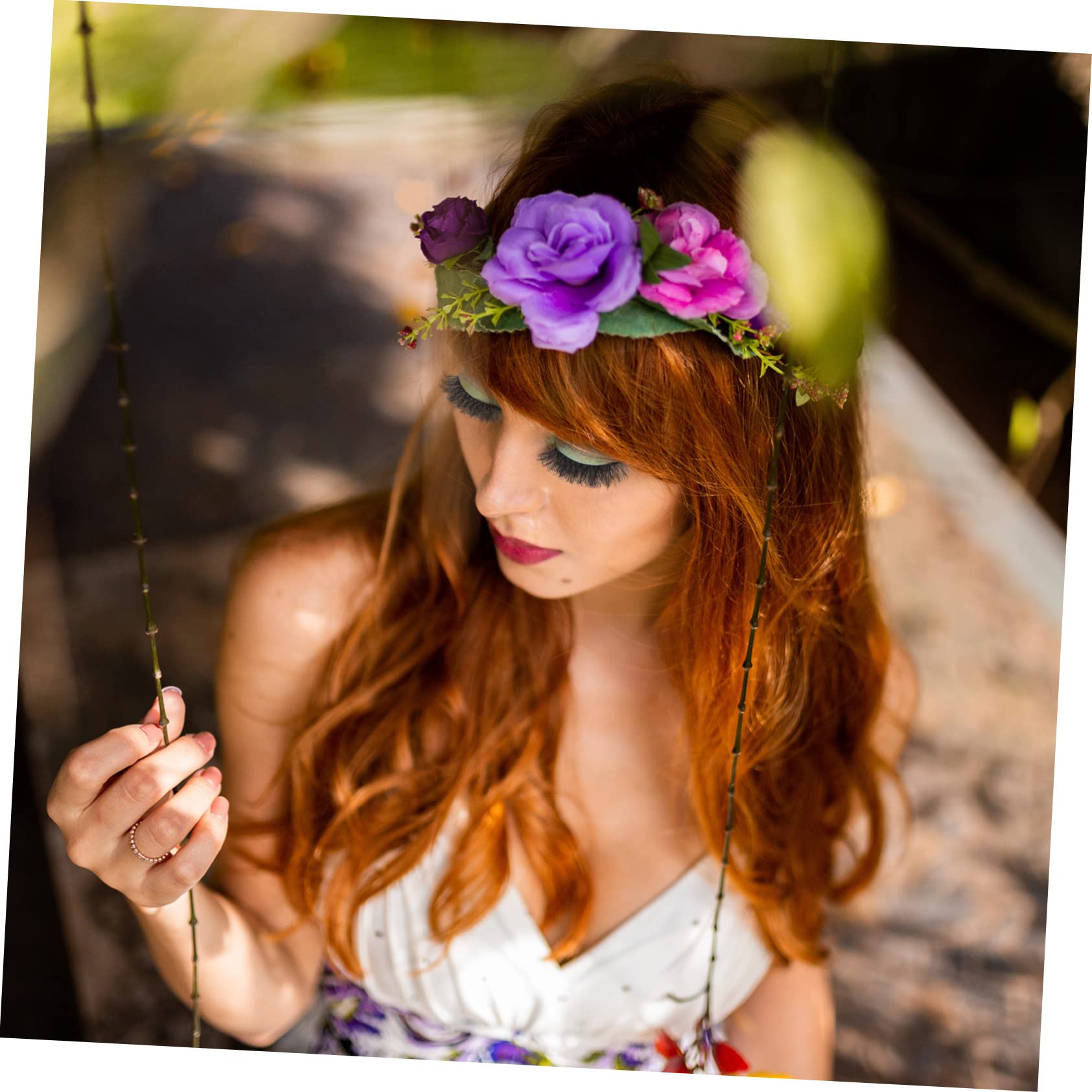FOMIYES 5 Set Di Ciglia Finte Spesse Confezione Soffice E Finte Assistente Per Donne E Ragazze Ciglia Finte Naturali Accessori Per Il Trucco 10 Paia*5