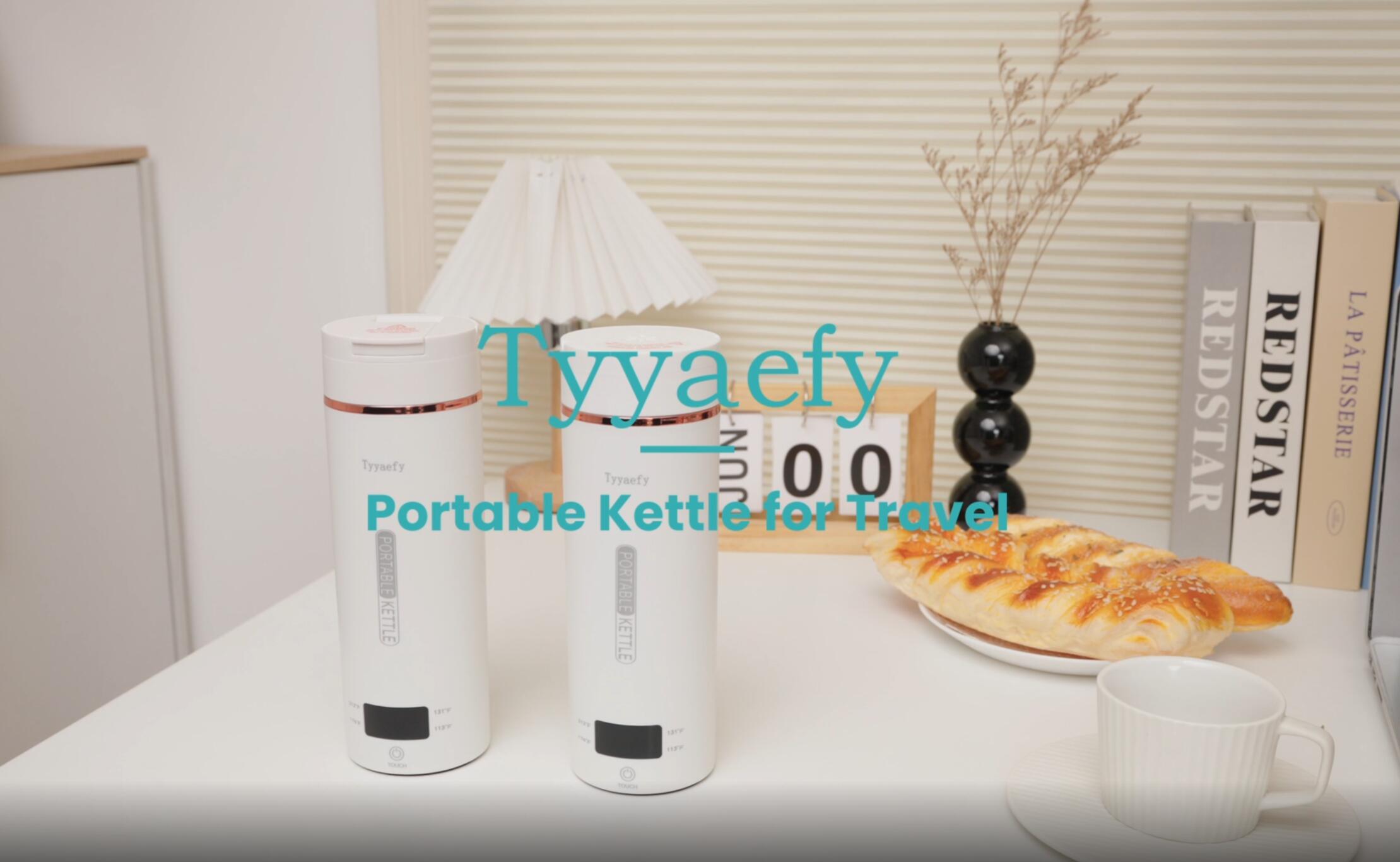 Hervidor eléctrico portátil de acero inoxidable 450mL miniatura 7