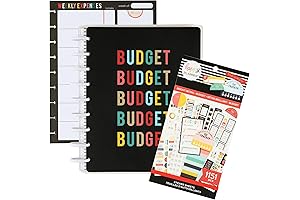 Happy Planner Classic Budget Bright 2023 12-Month Planner Box