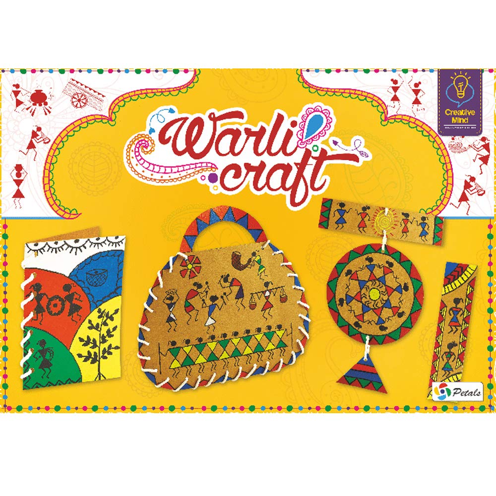 TOY FUN Warli Craft Art and Craft DIY Kit for Kids 5 Years and Above, Multicolor - Image 4 thumbnail