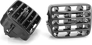 Grille de sortie de Ventilation en maille de grille d'aération de contrôle Central 2 pièces convient pour Renault THALIA I/CLIO II