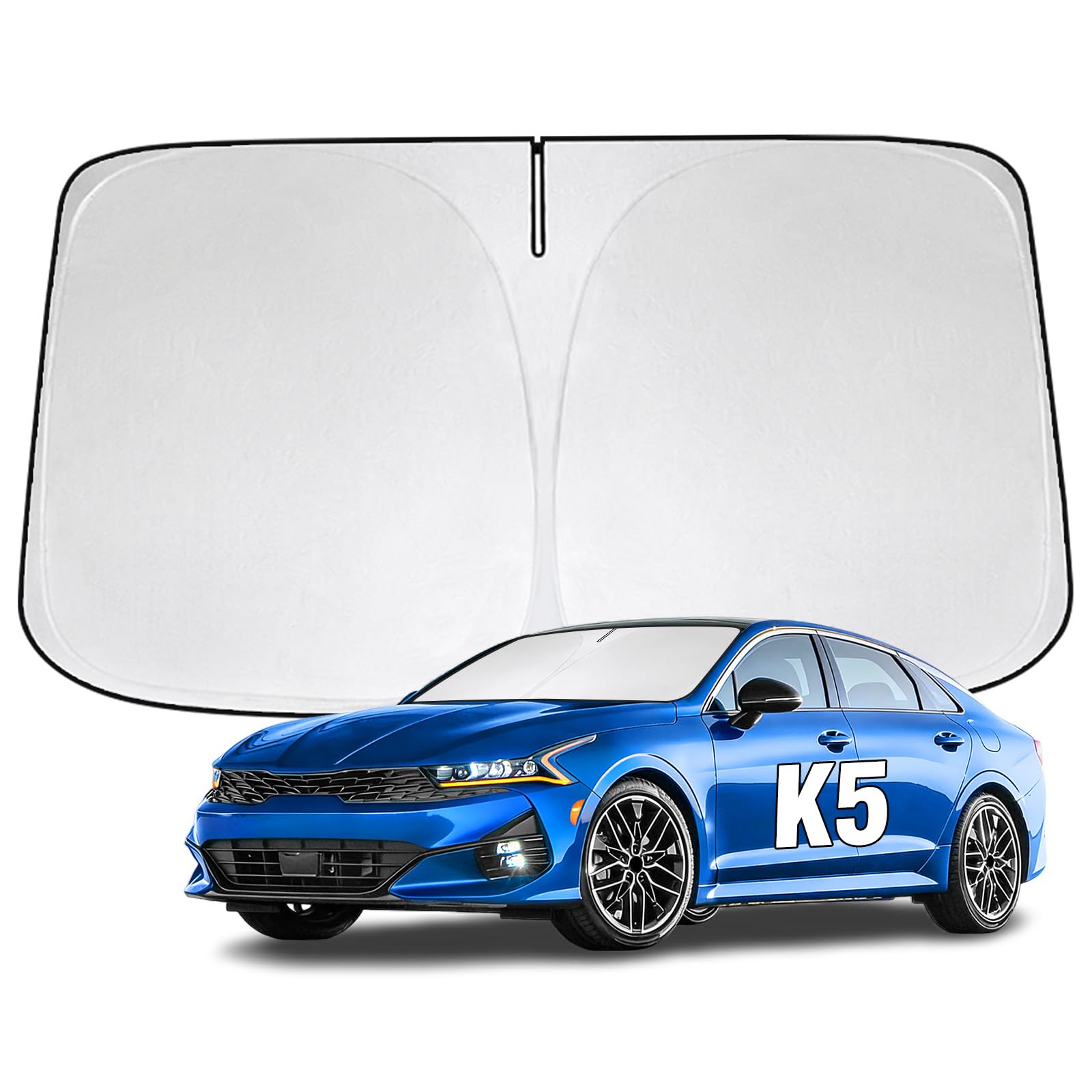 Windshield Sun Shade for Kia K5 2021-2026 Sunshade