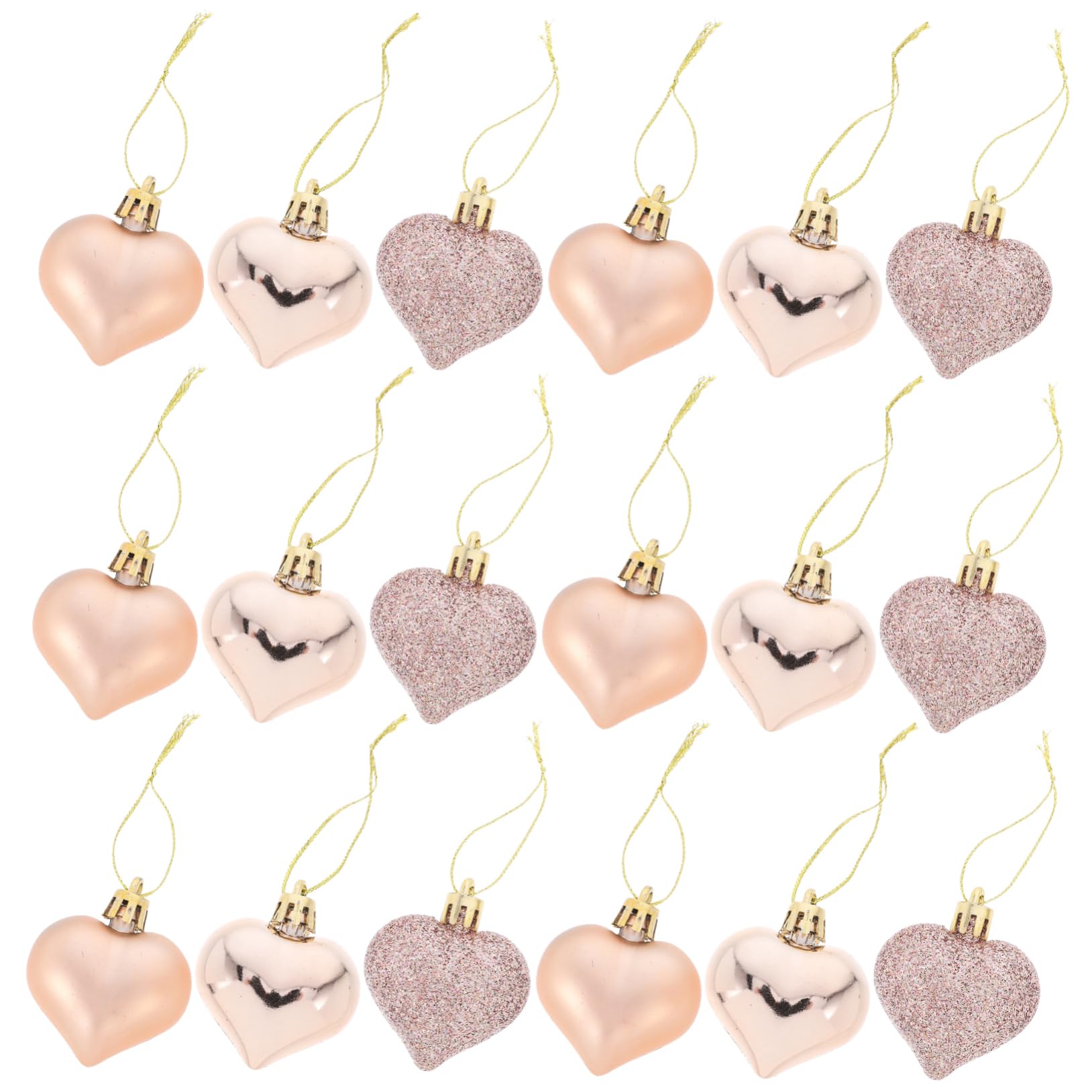 Alipis 5 Sätze Valentinstag Dekoration Wandbehänge Weihnachts Mittelstücke Weihnachtsschmuck Weihnachtsbaum Weihnachtsdekoration Weihnachtsschmuck Valentinstag Kugeln Stück * 5