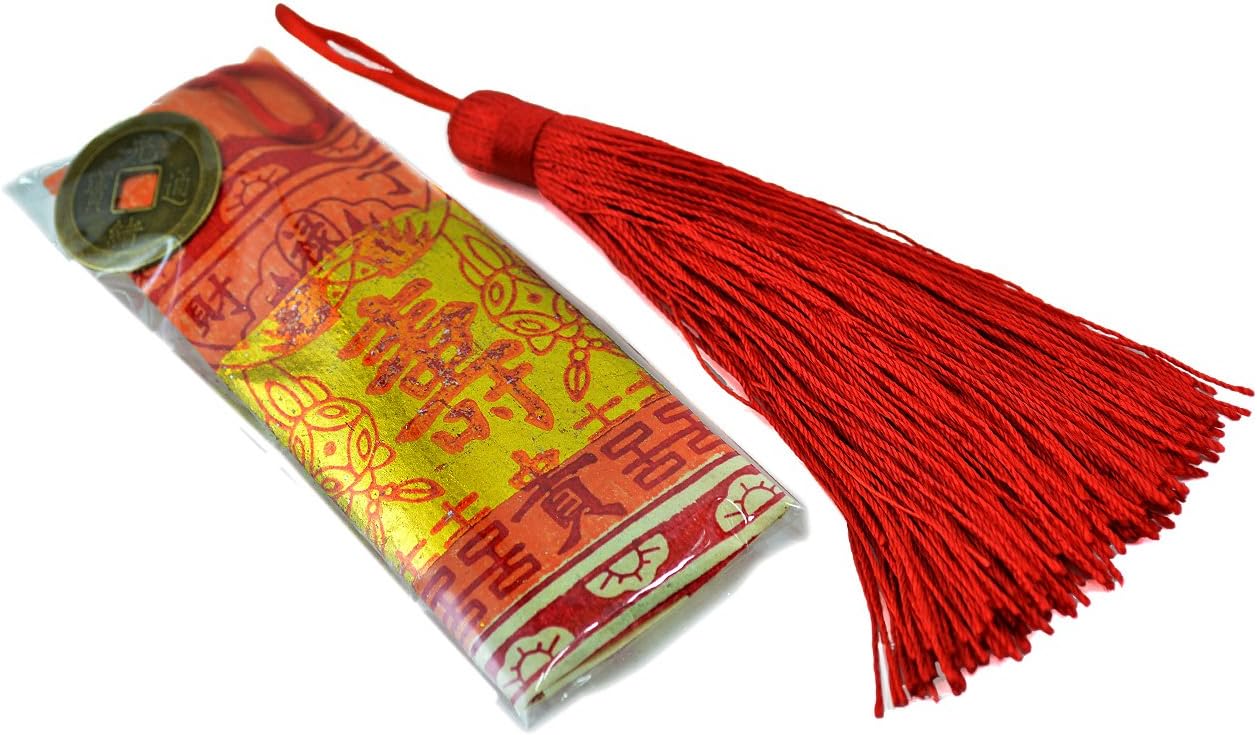 Red silk "Friendship" Tassel by The Fortune Tassel. So silky smooth and soft to touch, this tassel will make you stand out in any occassion. Looks glamourous and elegant in jewelry making and craft projects.