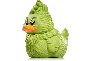 Grinch Collectibles: TUBBZ Boxed Edition Dr. Seuss Grinch Collectible Vinyl Rubber Duck Figure