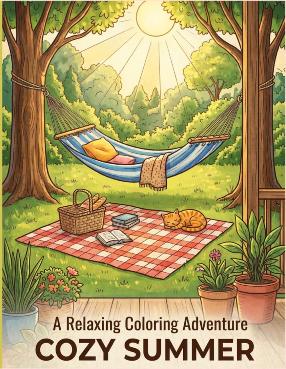 Cozy Summer: Golden days and seaside escapes: A Journey into Sun-Drenched Relaxation and Seaside Serenity.