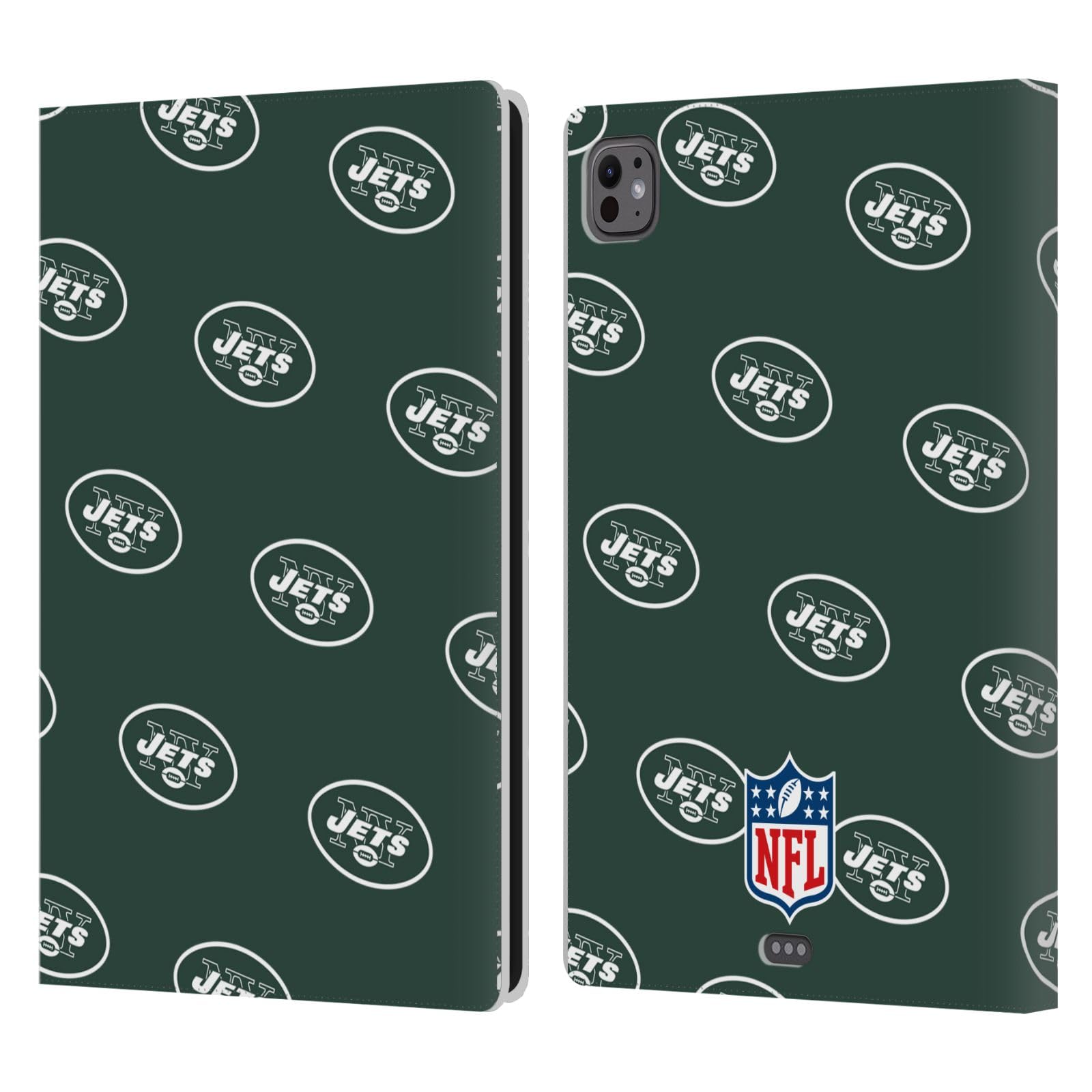 Étui iPad Pro 11 2024 New York Jets Head Case Designs en cuir - 7
