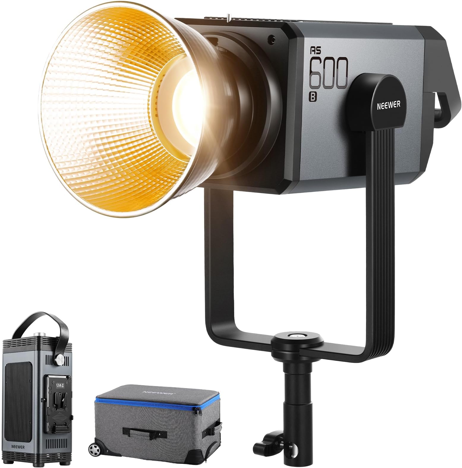 AS600B COB LED Continuous Output Video Light