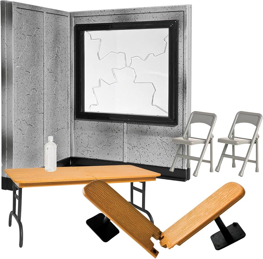 Amazon.com: Break Room Accessory Set for Wrestling Action Figures