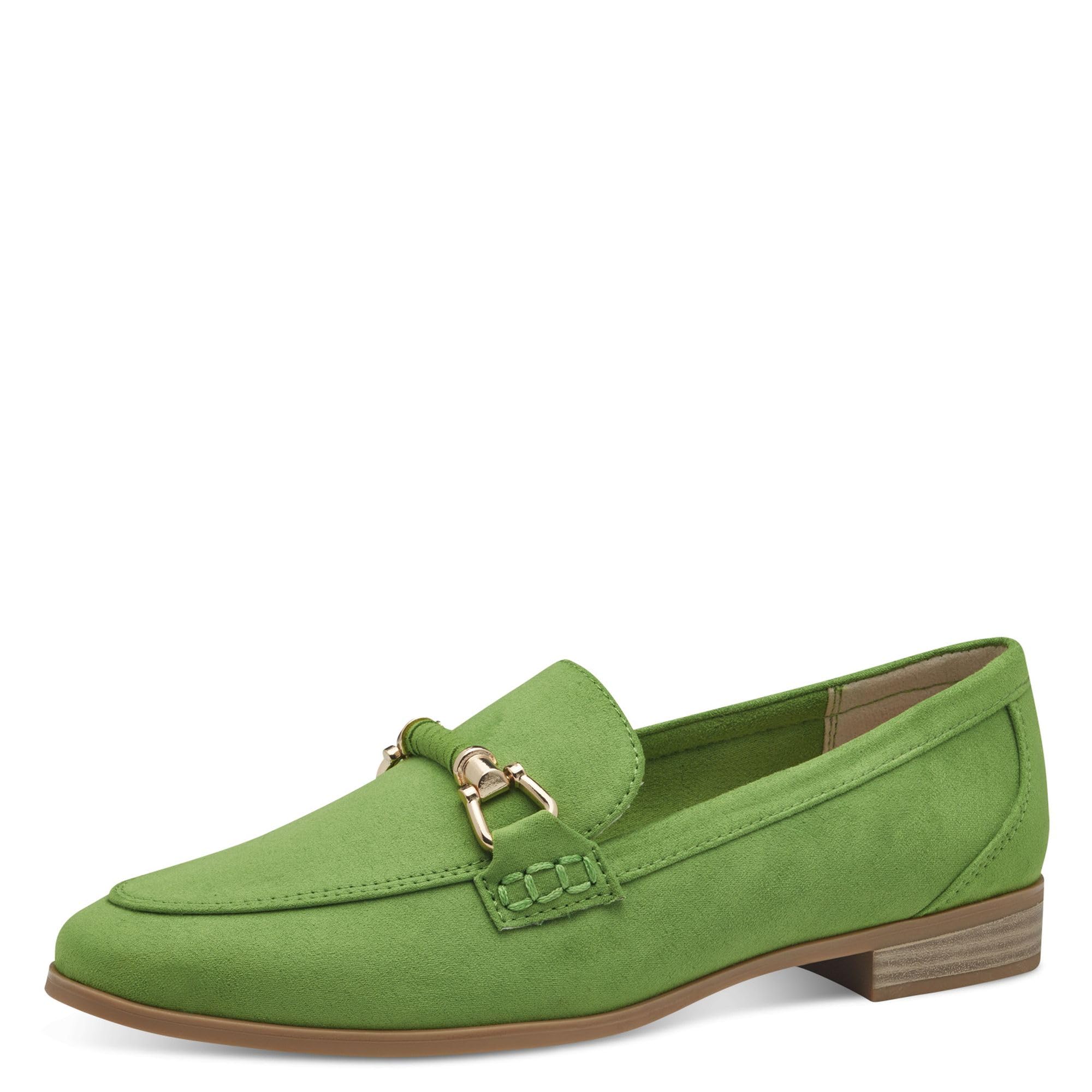 MARCO TOZZI Women's Elegant Block Heel Slippers, Apple, 6 UK
