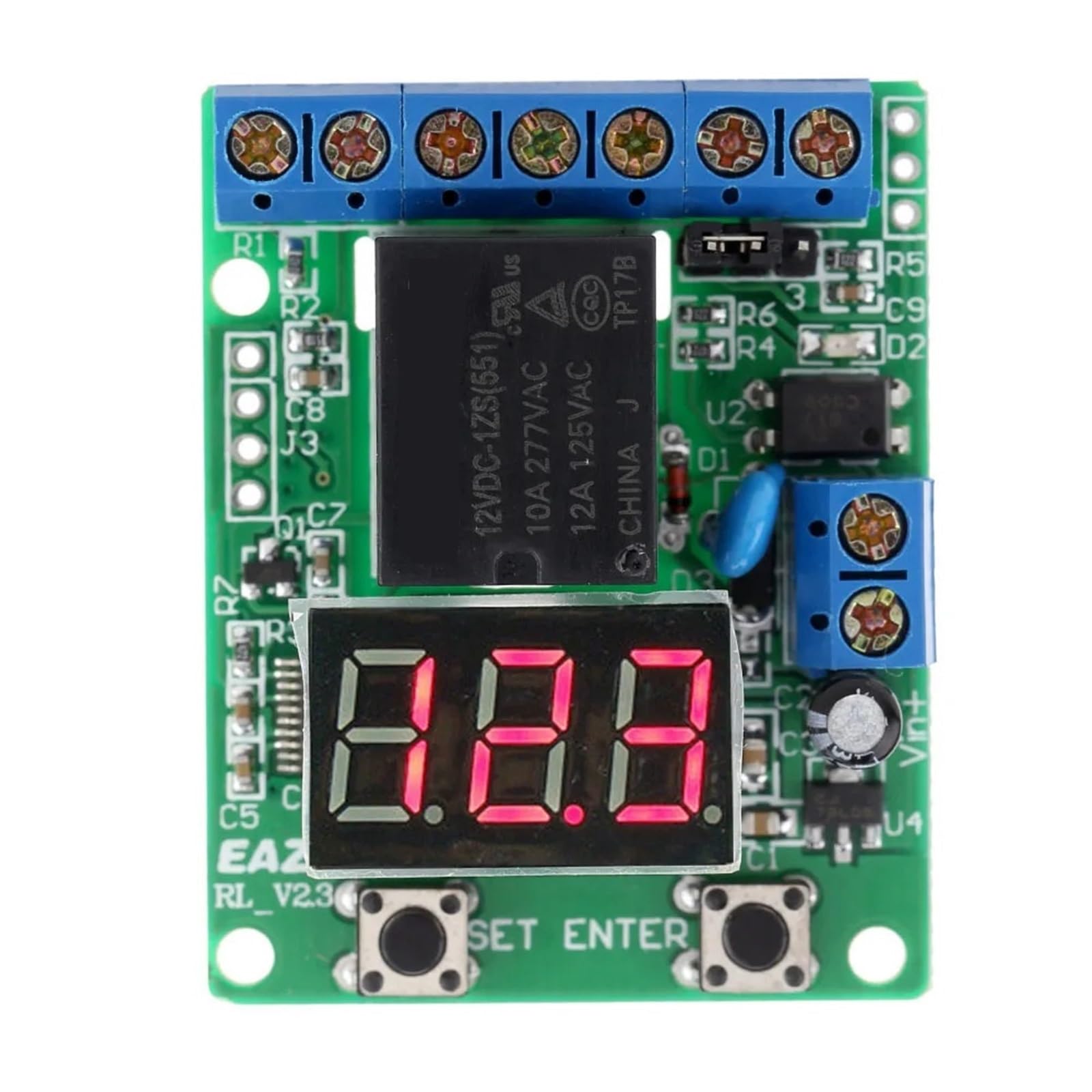 Module de relais DC 12V pour détection de tension et contrôle de charge de batterie