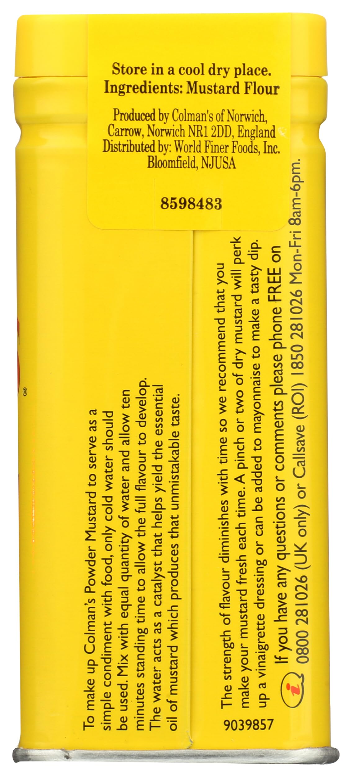 Colman's Dry Mustard, 2 oz thumbnail 7
