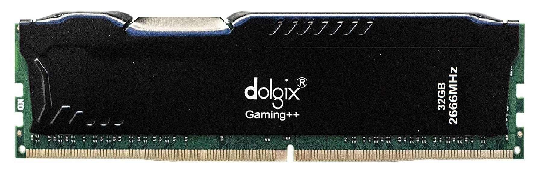 Dolgix Gaming ++ 32GB DDR4 2666MHz Gaming RAM (Memory) U-DIMM | Long-DIMM | PC4-21333,CL-19, (1Rx Single Rank) Cooler Heat Sink (Color-Black/Red) 5 Years Warranty (Made in India) (B09HC9JBL1) Amazon Price History, Amazon Price Tracker