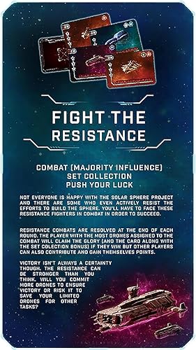 Miniatura 9 de Juego base de esfera solar de Dranda Games, juego de mesa de estrategia, para 1 a 4 jugadores y mayores de 14 años