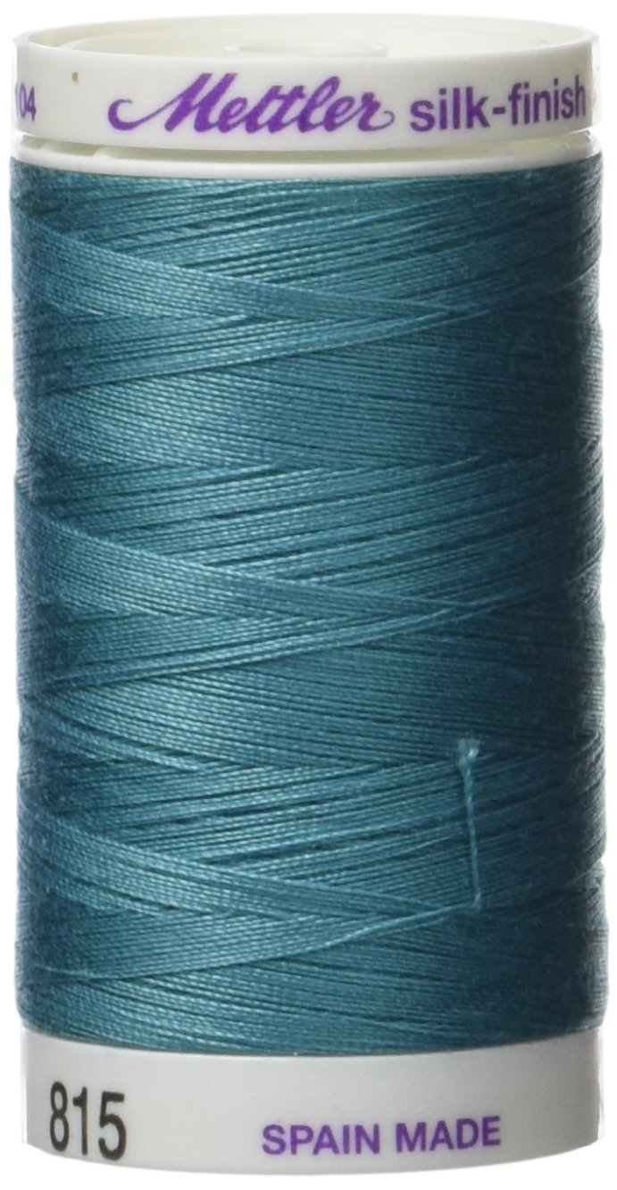 Fil Mettler 10450-0815 N°50 finition soie lot de 5 bobines de 500m pour couture haut de gamme
