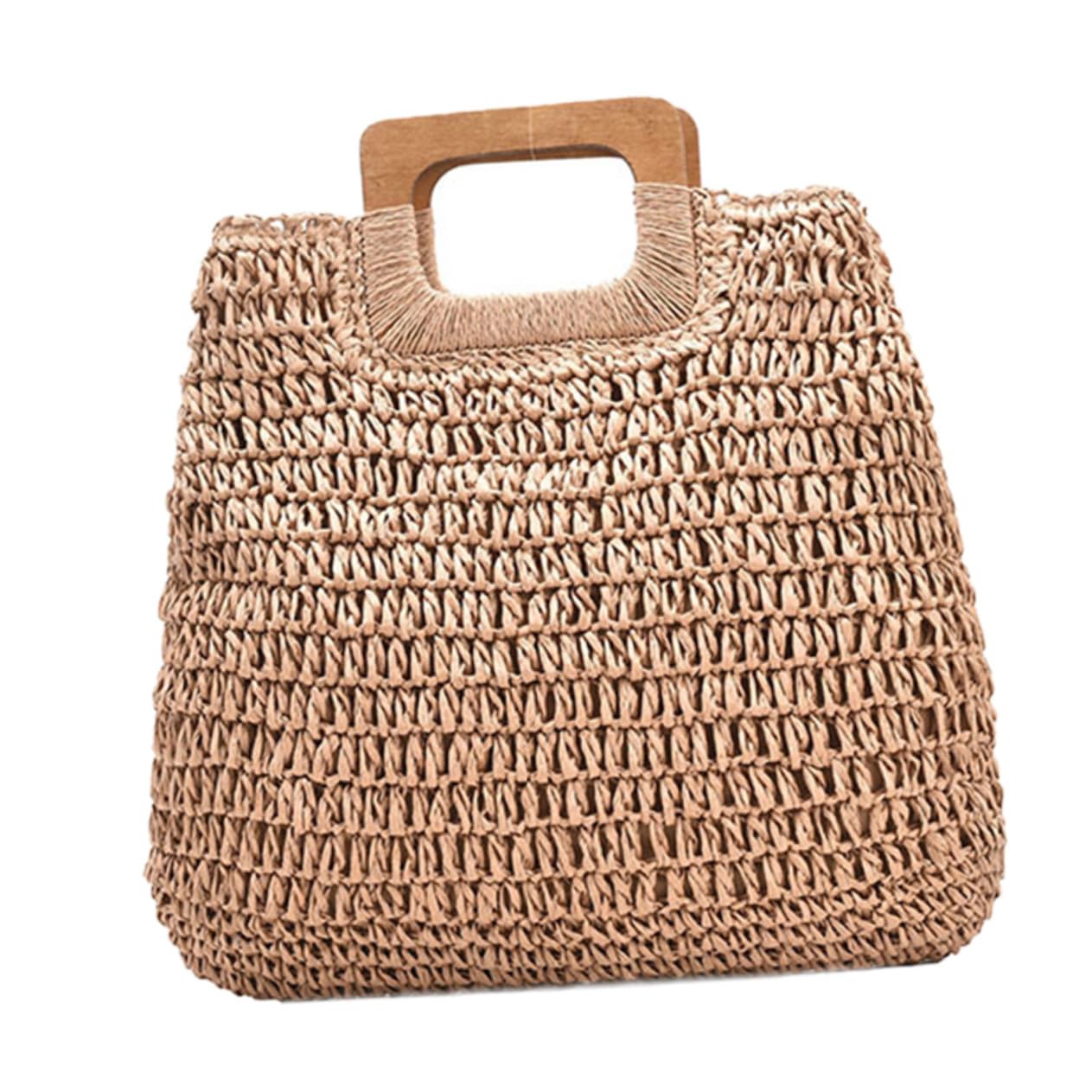 Sac en paille grande contenance Healeved pour ne plus manquer d'espace - 8