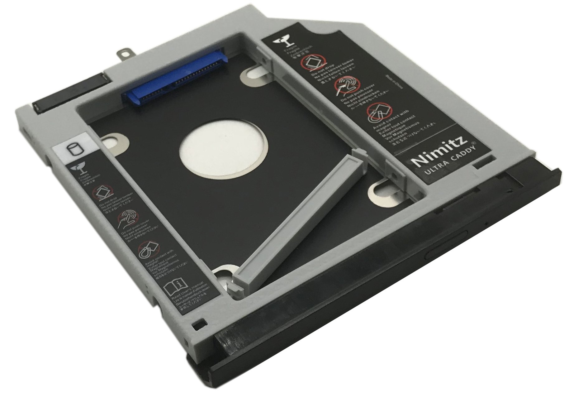 Adattatore per 2° HDD SSD, telaio ottico Compatibile con per