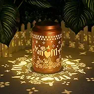 Mother Day Gifts for Mom - Hummingbird Solar Lanterns Outdoor Waterproof, Birthday Gifts for Women, Hanging Solar Lantern for Yard, Garden Decor
