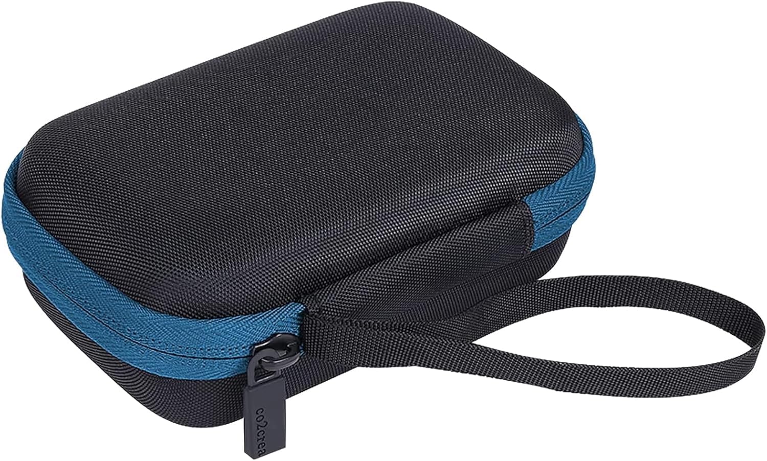 co2CREA Hard Carrying Case Replacement for JBL Go 4 Go3 Go 3 Eco Portable Speaker (Black Case + Inside Blue) - Image 5