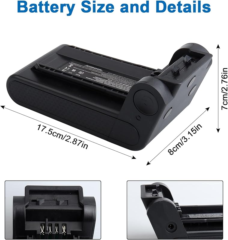 Acumulator de schimb OPAHUTER 21.6V 4600mAh XBATR640EU pentru aspirator Shark IP1251 IP1250 IP1255 IP1251C IP1220 IP3251 IP1220C IP3251C IP3225 IP3124 IP3252