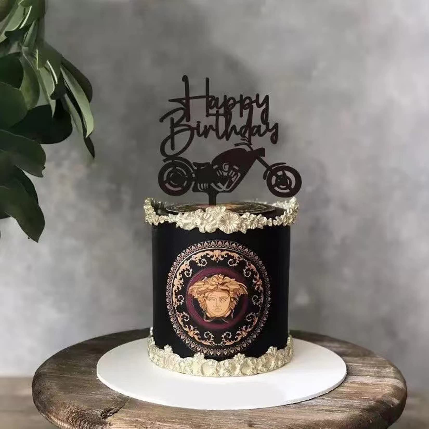 Silver Classics Décoration De Gâteau D'anniversaire élégante En