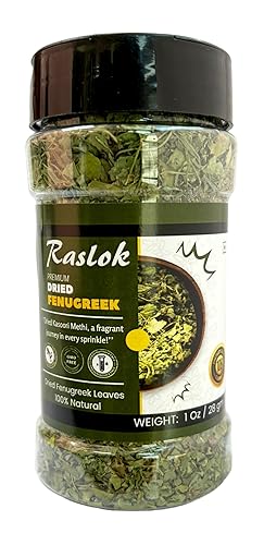 Raslok Dried Fenugreek Spice Leaves Herbs All Natural Kasoori Methi