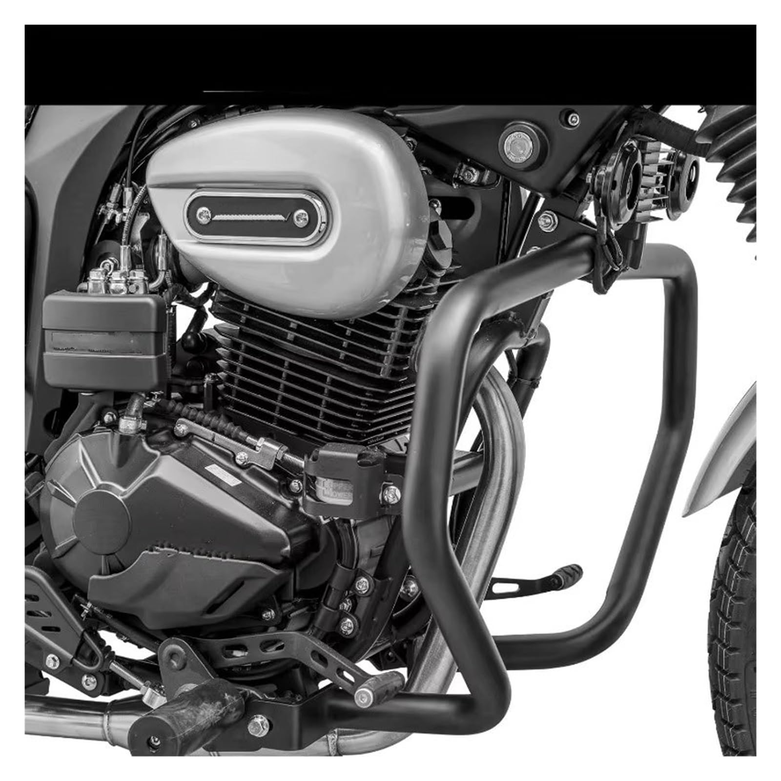 Paramotore Tubolare Per ZONSENMOTOR Per CYCLONE Per RA2 Barra Protezione Motore Autostrada Moto In Acciaio Al Carbonio Barra Protezione Paraurti Telaio Motorcycle motore Paraurti