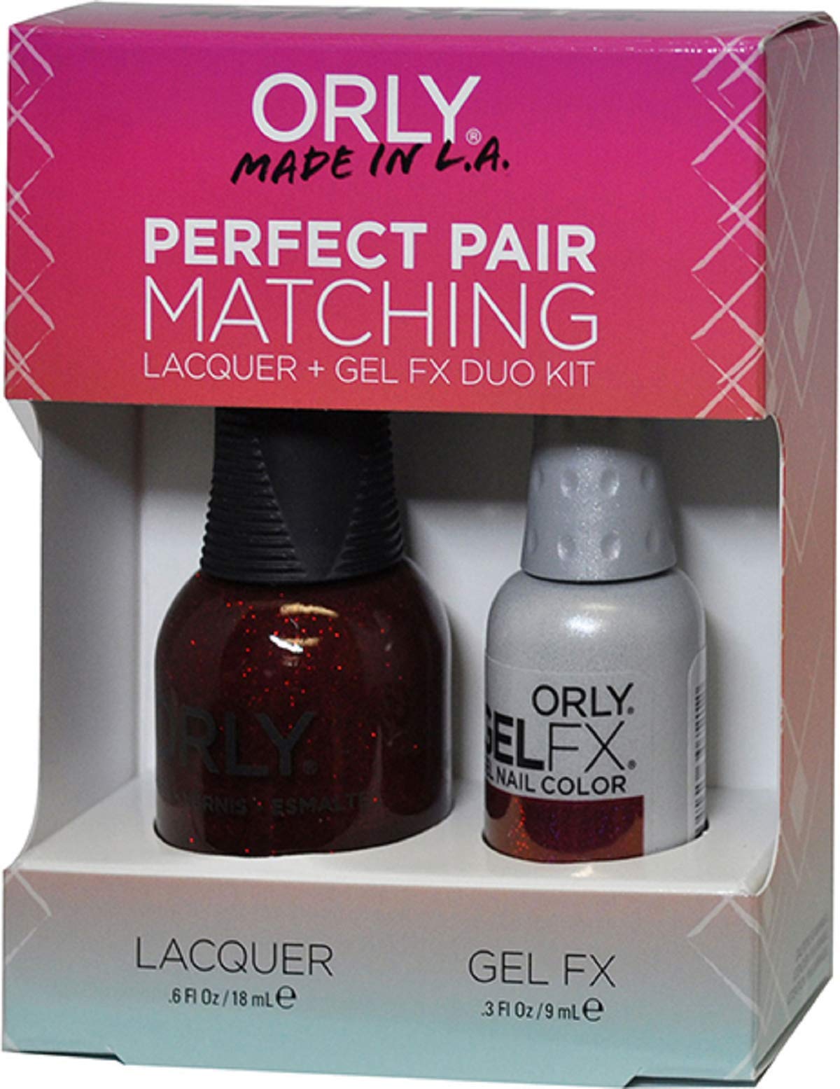 ORLYPerfect Pair Matching Lacquer and Gel Duo Kit, Star Spangled