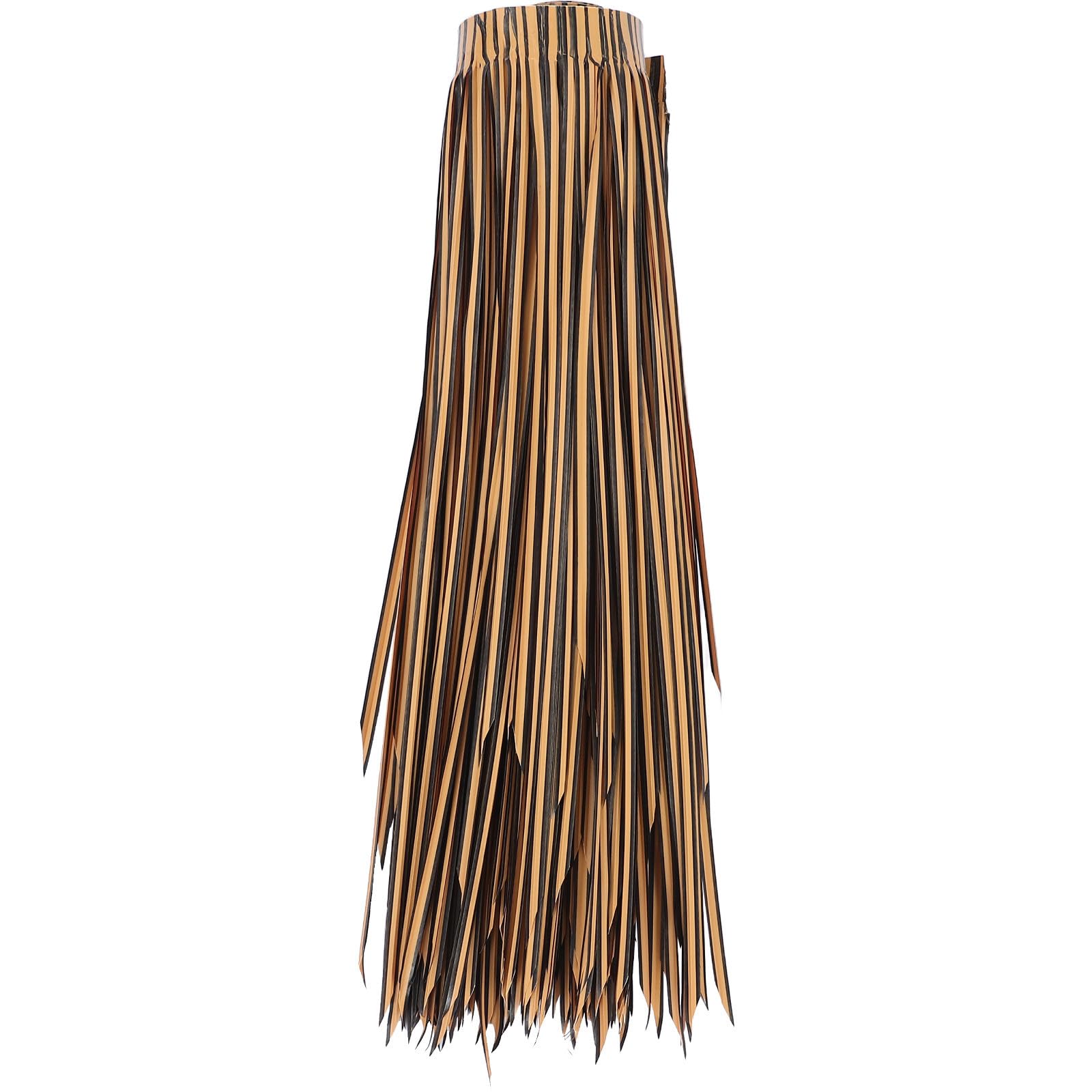 Kichvoe Mexican Tiki Roof Roll with Sturdy Synthetic Material, Lightweight and Effortless Installation, for DIY Thatch Roof Kit Projects and Park Gazebo Decoration