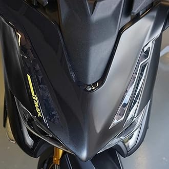 labelbike - 3D Stickers Motorcycle Muzzle Protection and Decoration in Resin Compatible with Yamaha Tmax 560 20Th Anniversary 2021