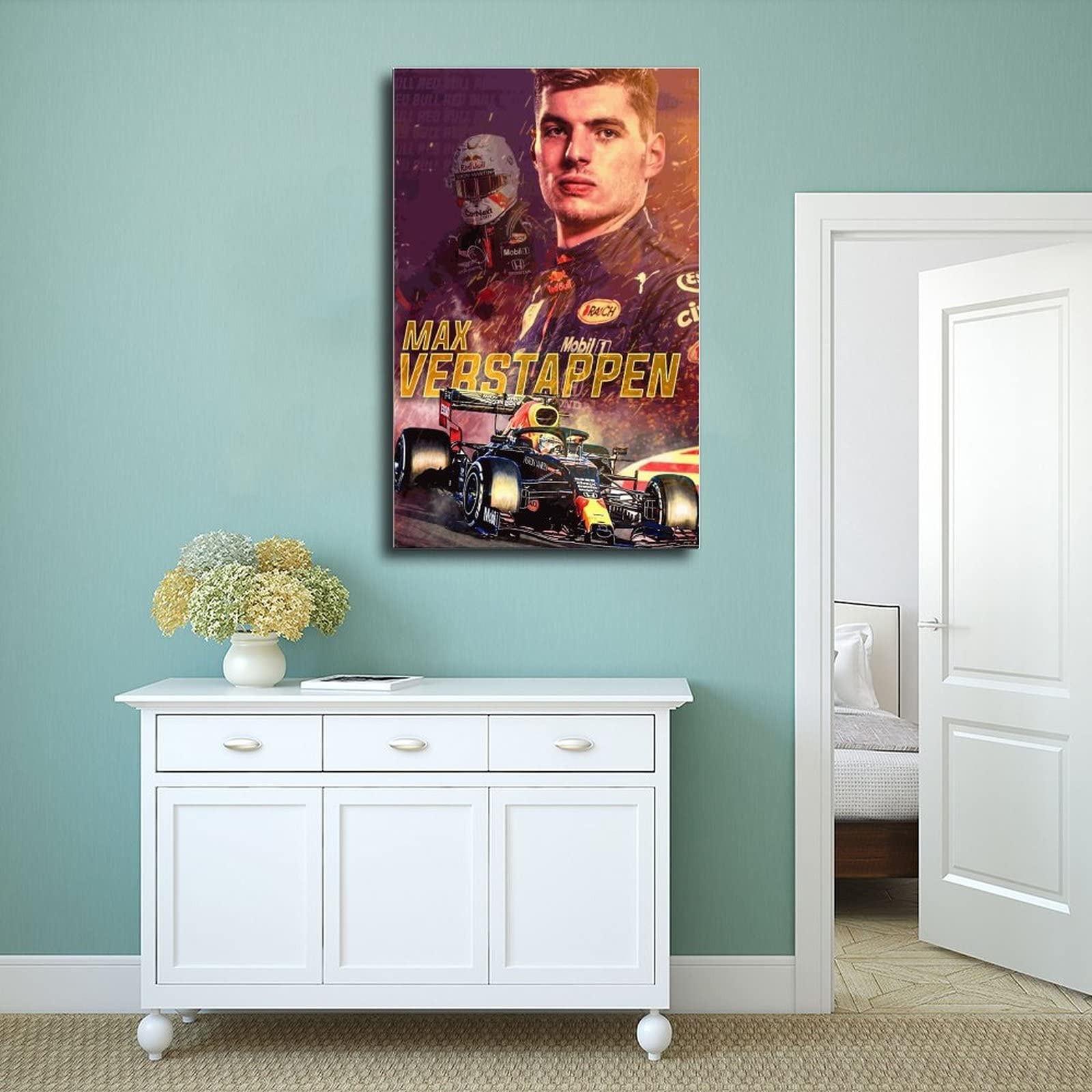 RIPEX Poster Sur Toile De Formule Mondiale 1 Driver Max Verstappen 15