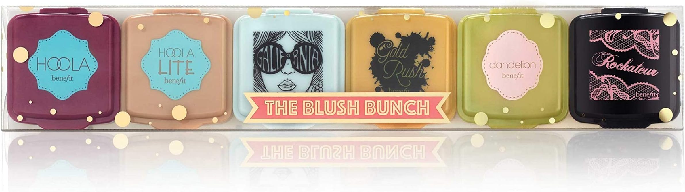 Benefit Cosmetics The Blush Bunch Bronzer and Blush Set 6 Piece Mini Trial Size Travel