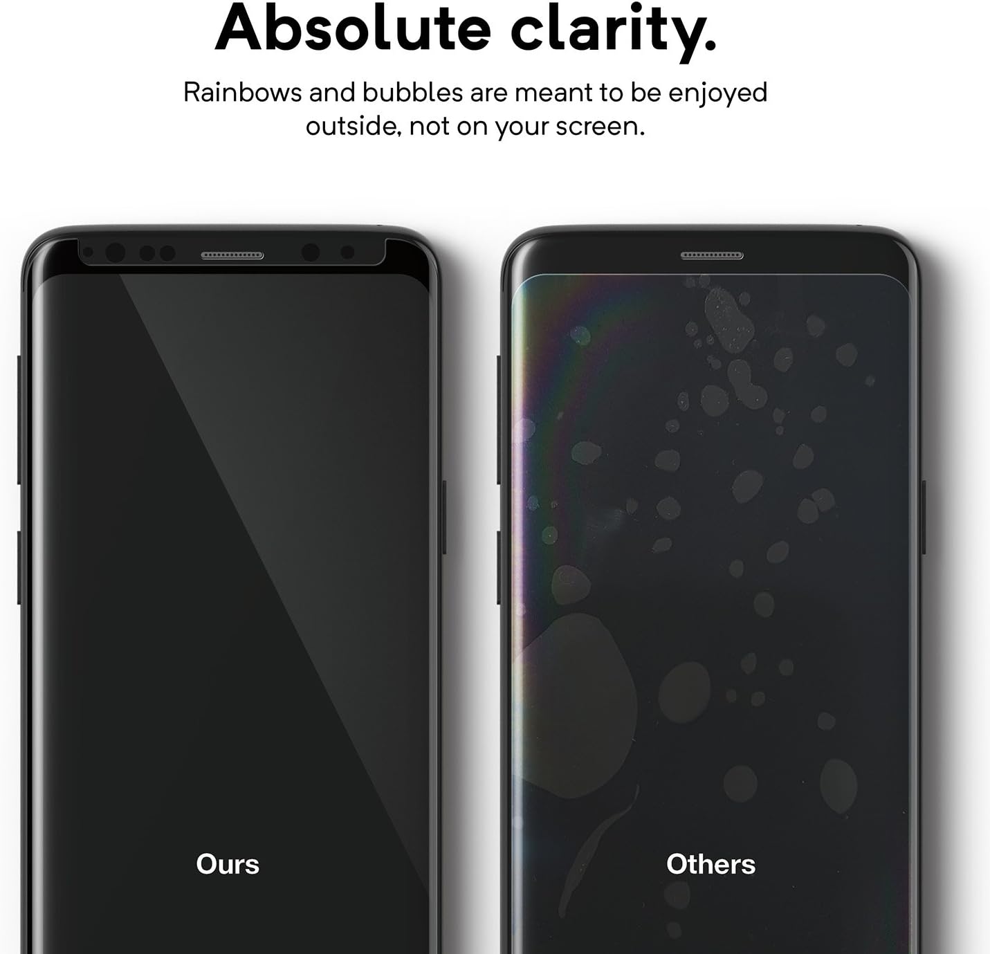 Caseology Screen Protector for Galaxy S9 Tempered Glass (2018) - 1 Pack