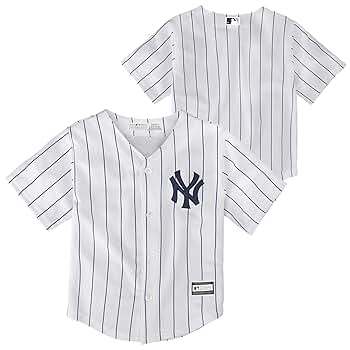 Amazon.com: New York Yankees MLB Toddler 2-4 White Home Team