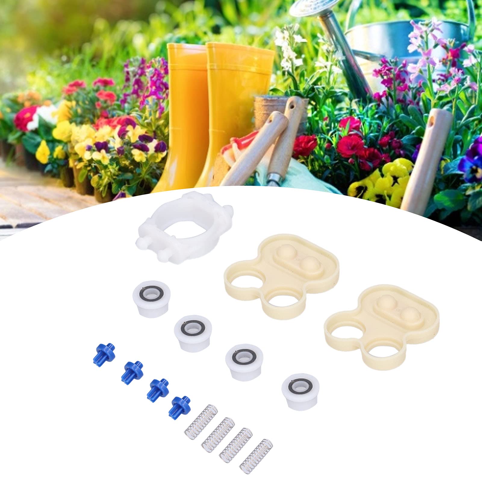 Kit D'accessoires De Pompe à Membrane Micro Pulvérisateur De Puissance Agricole Kit De Réparation De Pompe à Membrane Diaphragme Ensemble De Siège De Soupape à Bobine