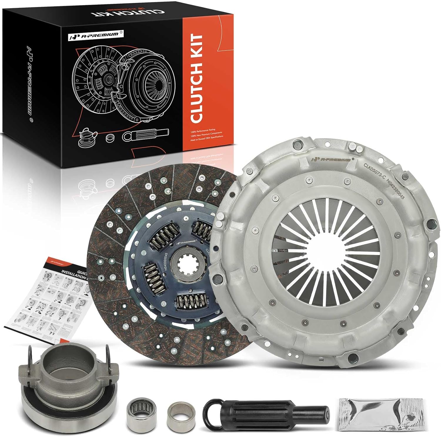 A-Premium Transmission Clutch Kit Compatible with Dodge Ram 2500/Ram 3500 1994-1997, D250/D350 1989-1993, W250/W350 1989-1993, 5.9L 8.0L