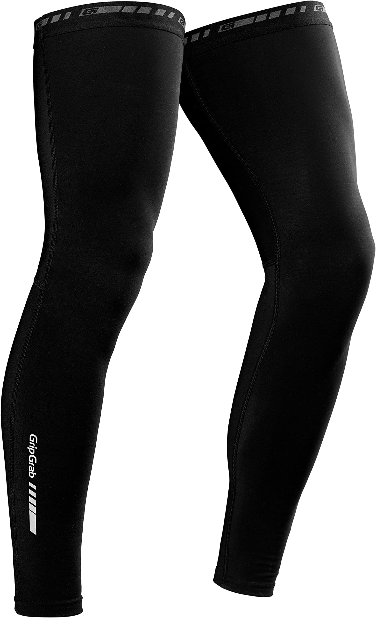 Winter Cycling Leg Warmers Thermal Cold Weather Road Gravel Mountain Bike Leg Sleeves Warm Fleece Anti-Slip