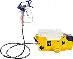 Máquina de Pintura Portátil a Bateria 21V STONE HAMMER SH204 – Brushless, 1600Psi, 1.1L/min, Reservatório 1,7L, Bivolt