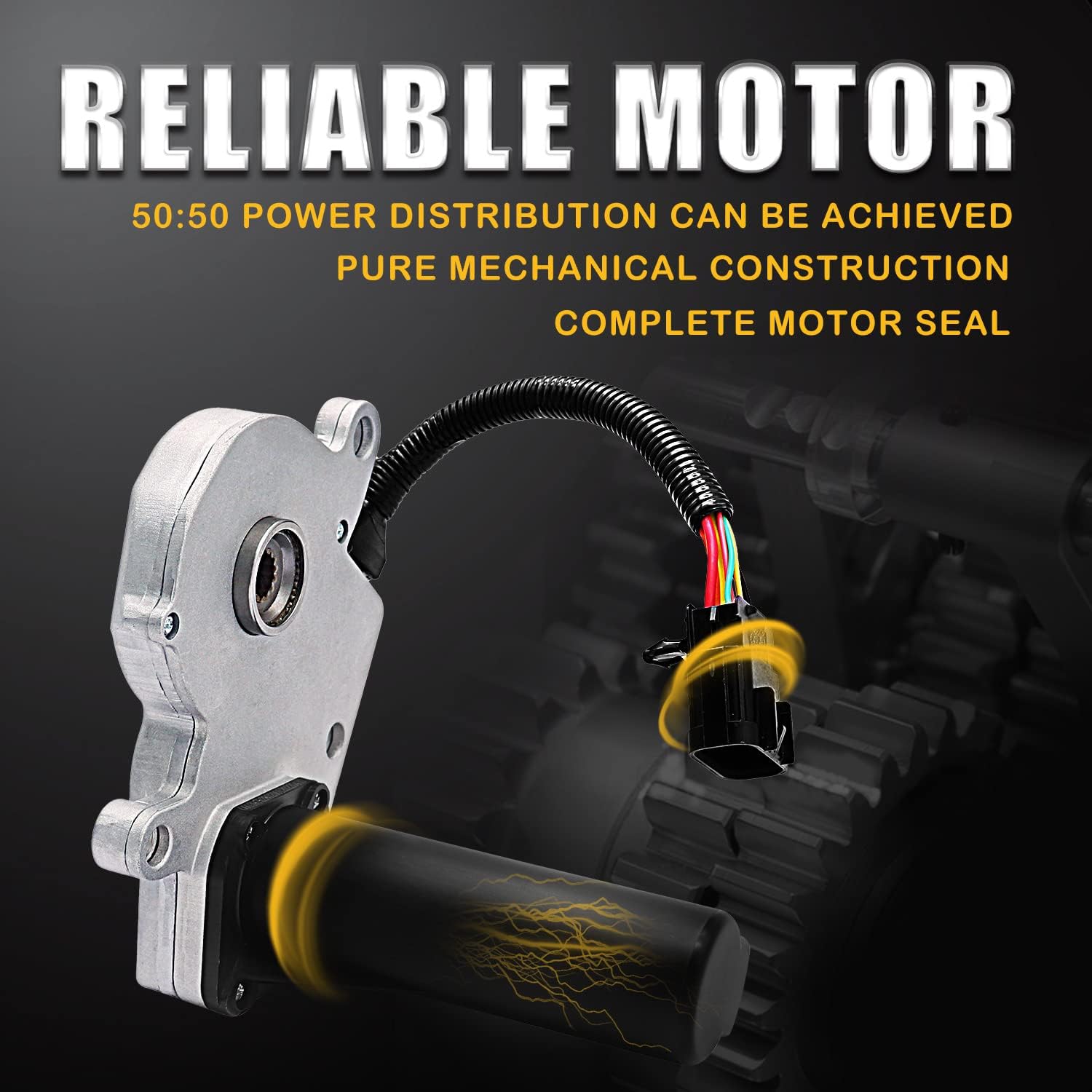 600-910 4WD Transfer Case Motor Actuator Fit for Chevrolet Silverado Suburban Tahoe GMC Sierra Yukon XL Ram 1500 2500 Cadillac Escalade 2003-2007,Replace OE Number 600910,12384980,5170543AA