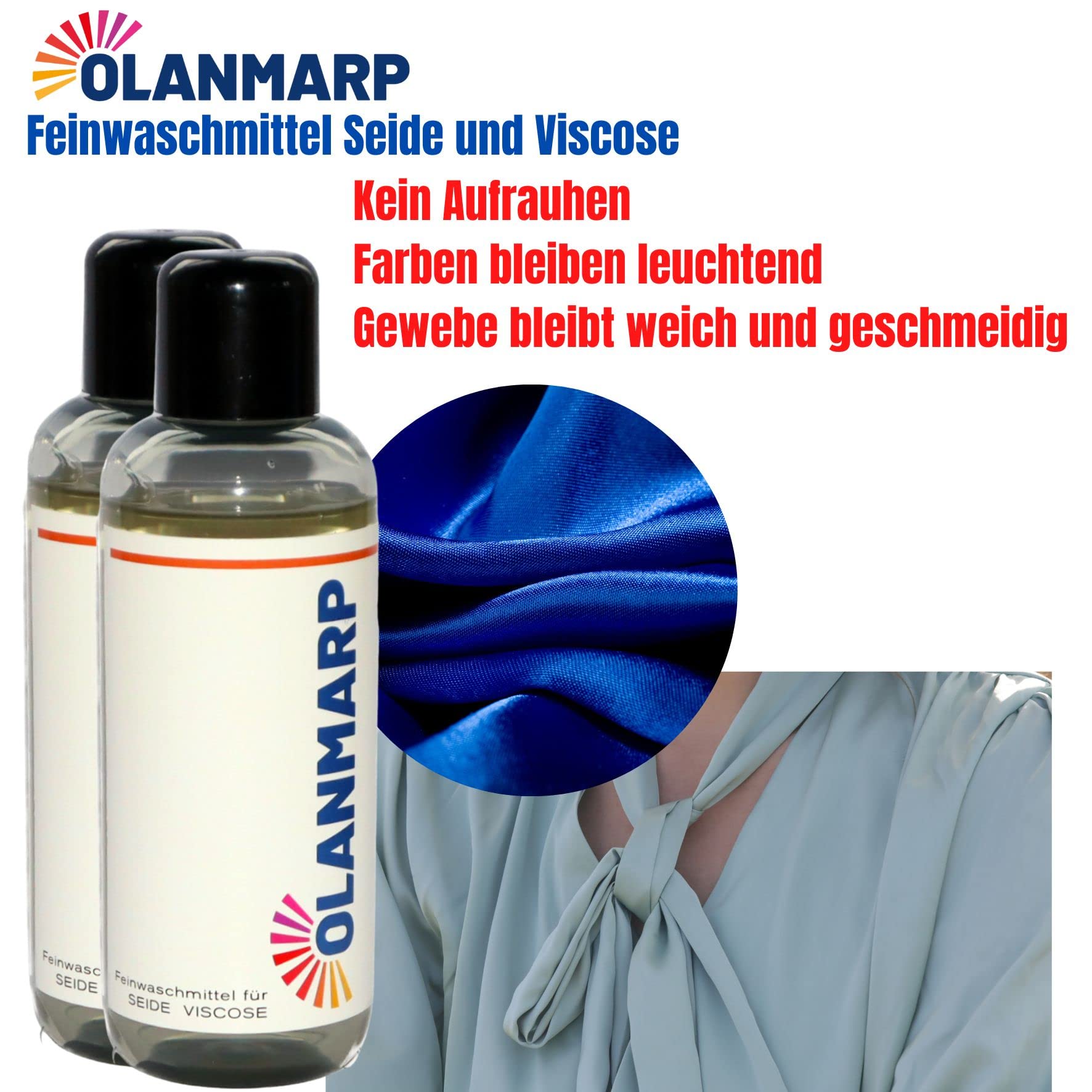 Seidenwaschmittel Konzentrat für Seide & Viskose (480ml)