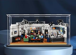 Acrylic Display case Compatible with Seinfeld 21328-3mm Thickness (Model Set is not Included) (No Background) US Stock