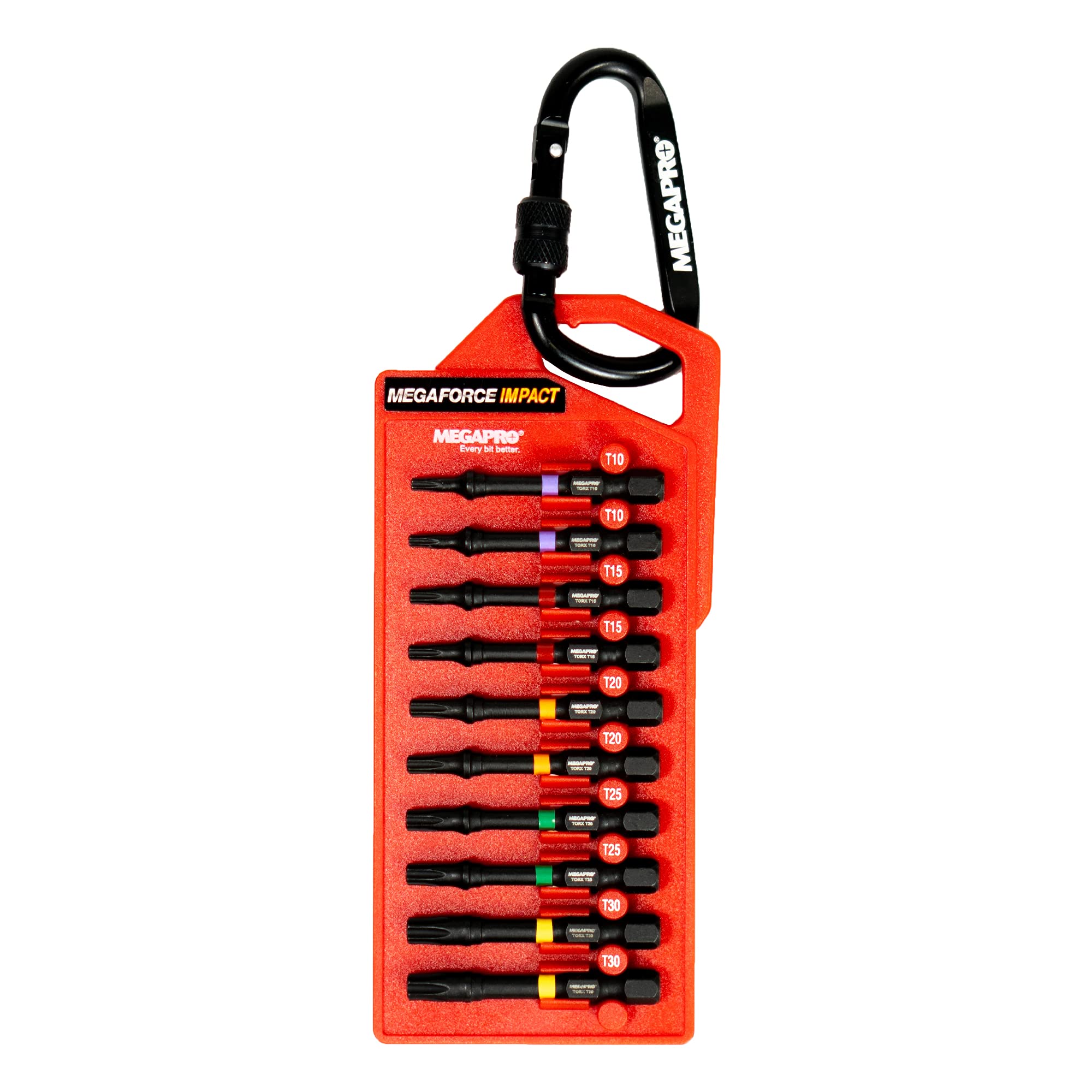 MegaPro 9BP-I-TA 2" Assorted Impact Torx Bits