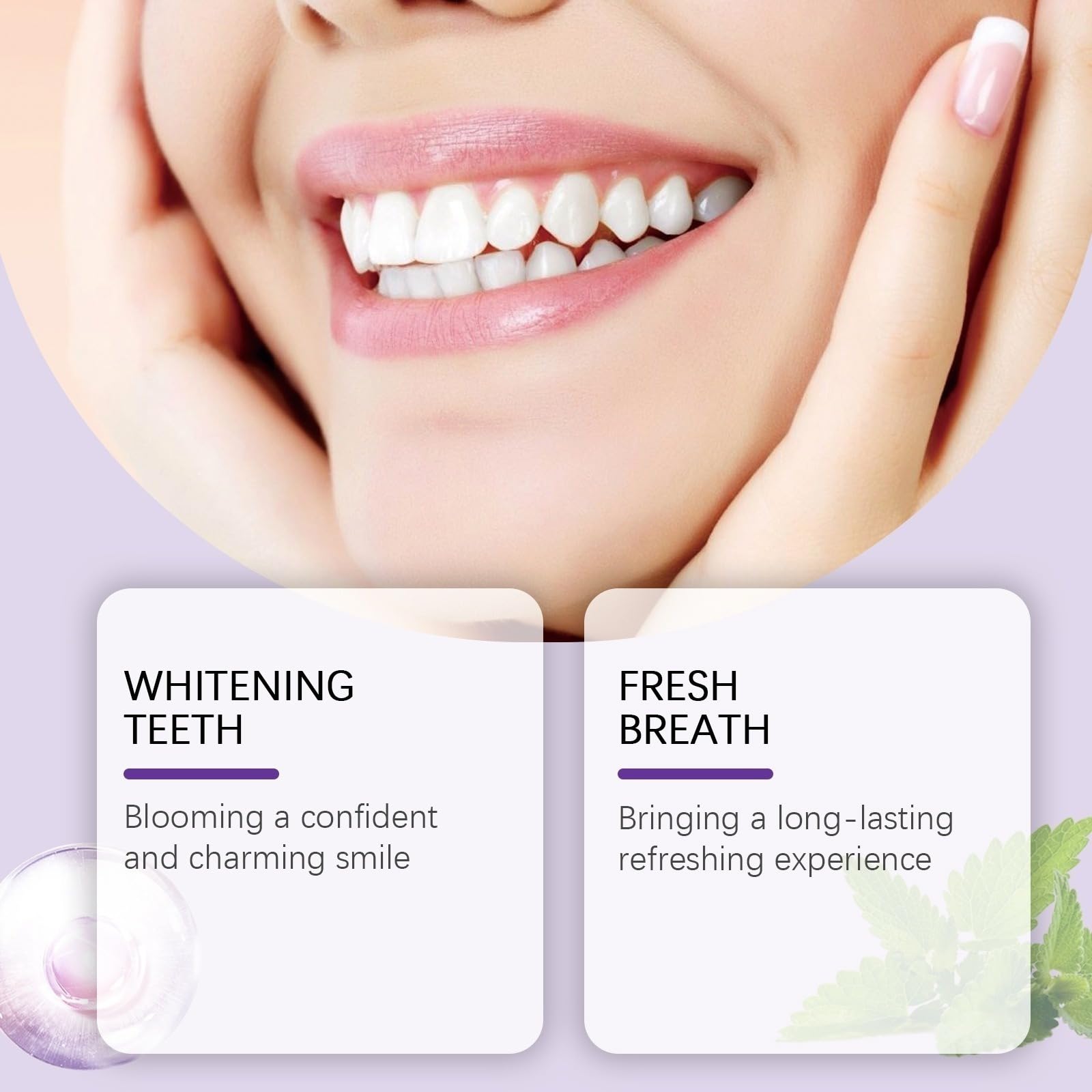 Przywracający zęby Mineralny Proszek, Générique Wybielacz do Białych zębów Mineralny Dental, Skuteczny w wzmacnianiu dziąseł i dziąseł, Ochrona dziąseł i