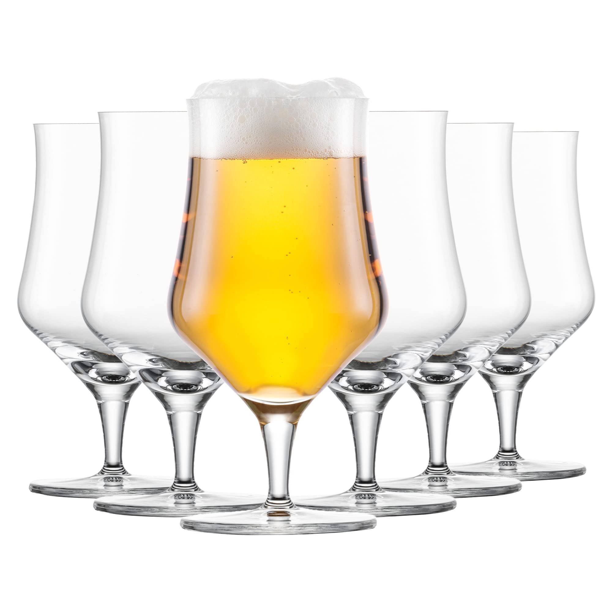 SCHOTT ZWIESEL Bicchieri universali Beer Basic Craft 0,3 (set da 6), classici bicchieri da birra per birra artigianale, lavabili in lavastoviglie, made in Germany (art. 121390)
