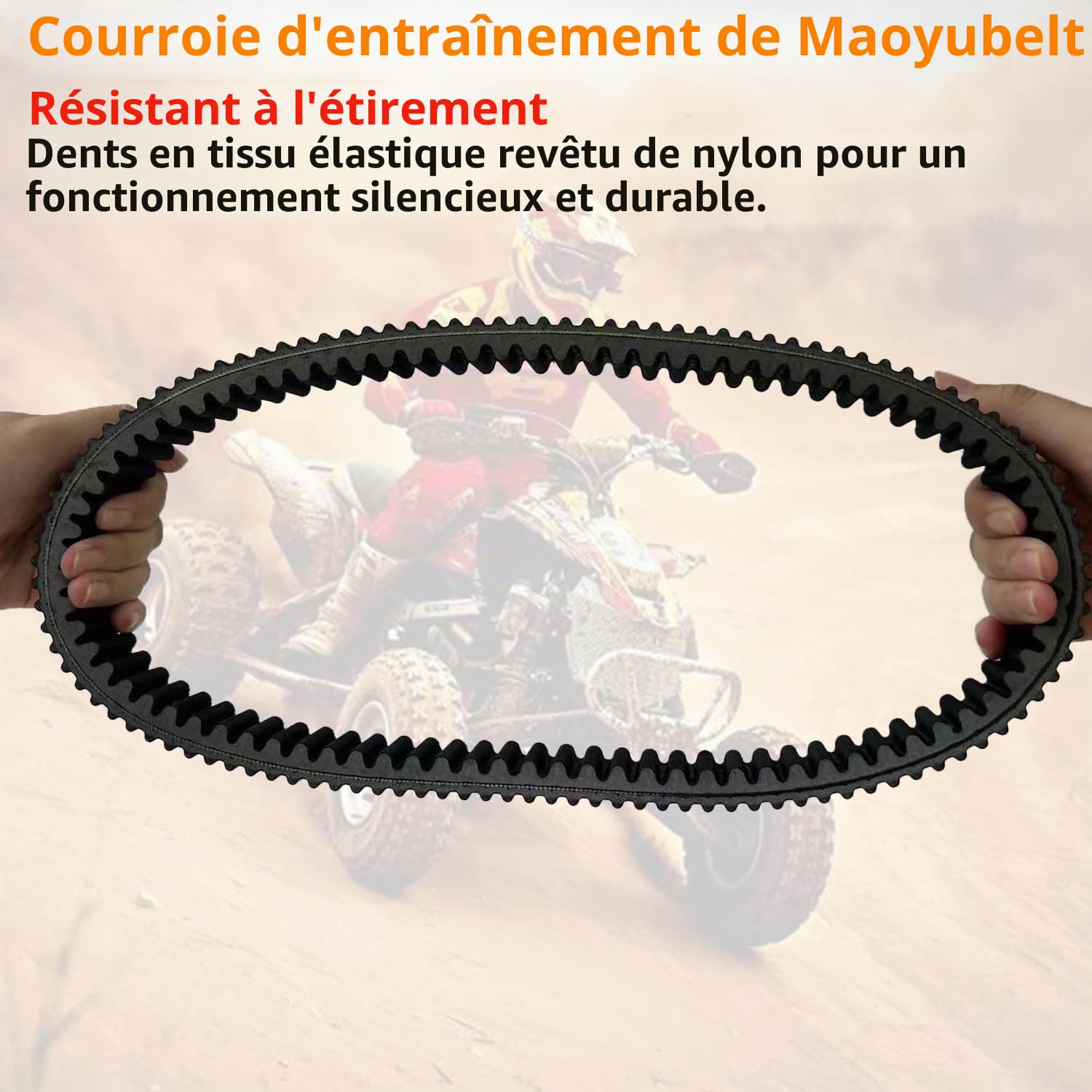 Courroie de transmission 1 pièce 0JWA-055000-1000 Courroie de transmission pour véhicules tout-terrain pour CF1000 1000cc Z1000 ATV UTV ATV1000 pour CF-Moto 2011-2018