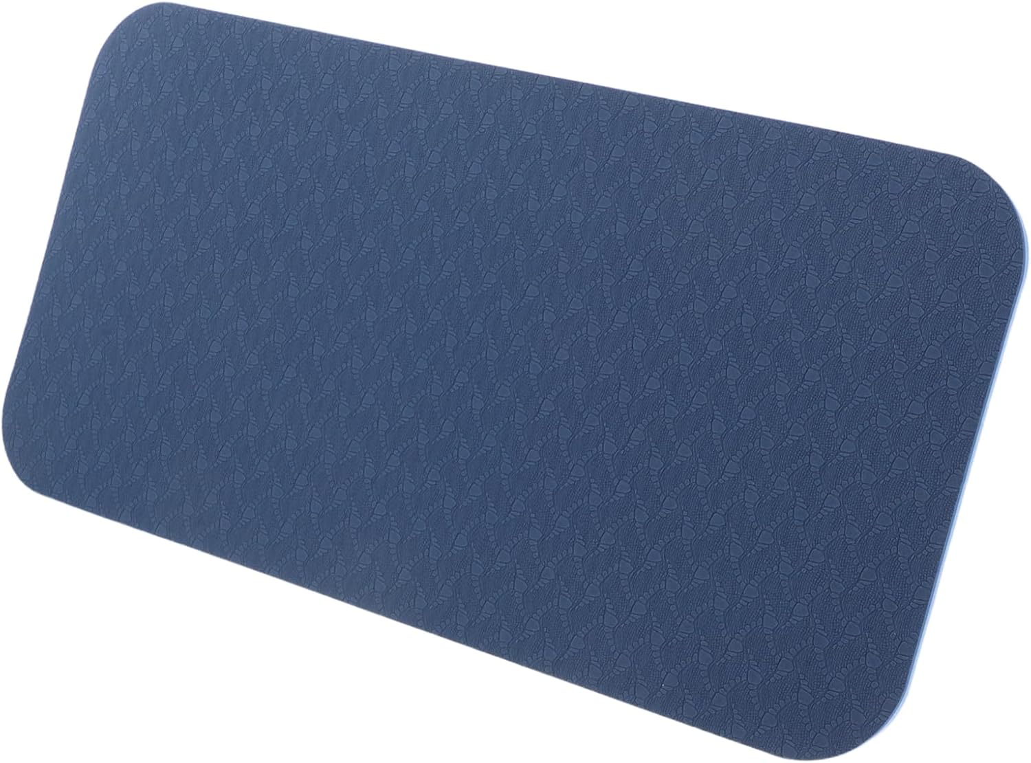 Yardwe Extra Thick and Wide Tpe Yoga Mat for Women Non- Kneeling Pad for Exercise Mat for to Clean for Indoor and Outdoor Fitness