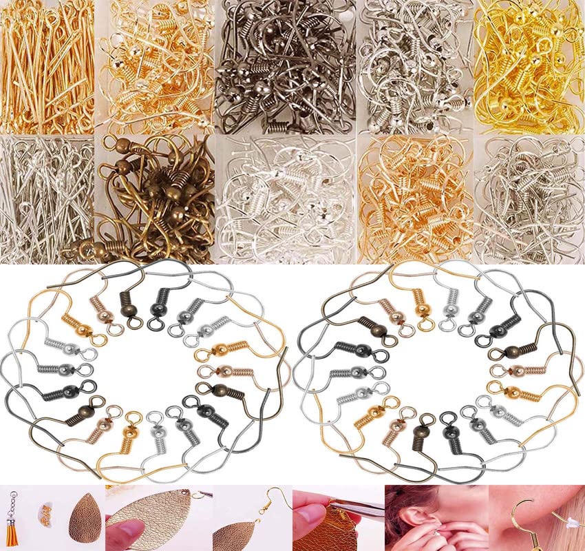 DIY Crafts 100 Gram, Antqiue Bronze, Earring Hooks for Jewelry Making – Earring Making Kit – Earring Hook Earring Kit for Maki(100 Gram, Antqiue Bronze) Deal