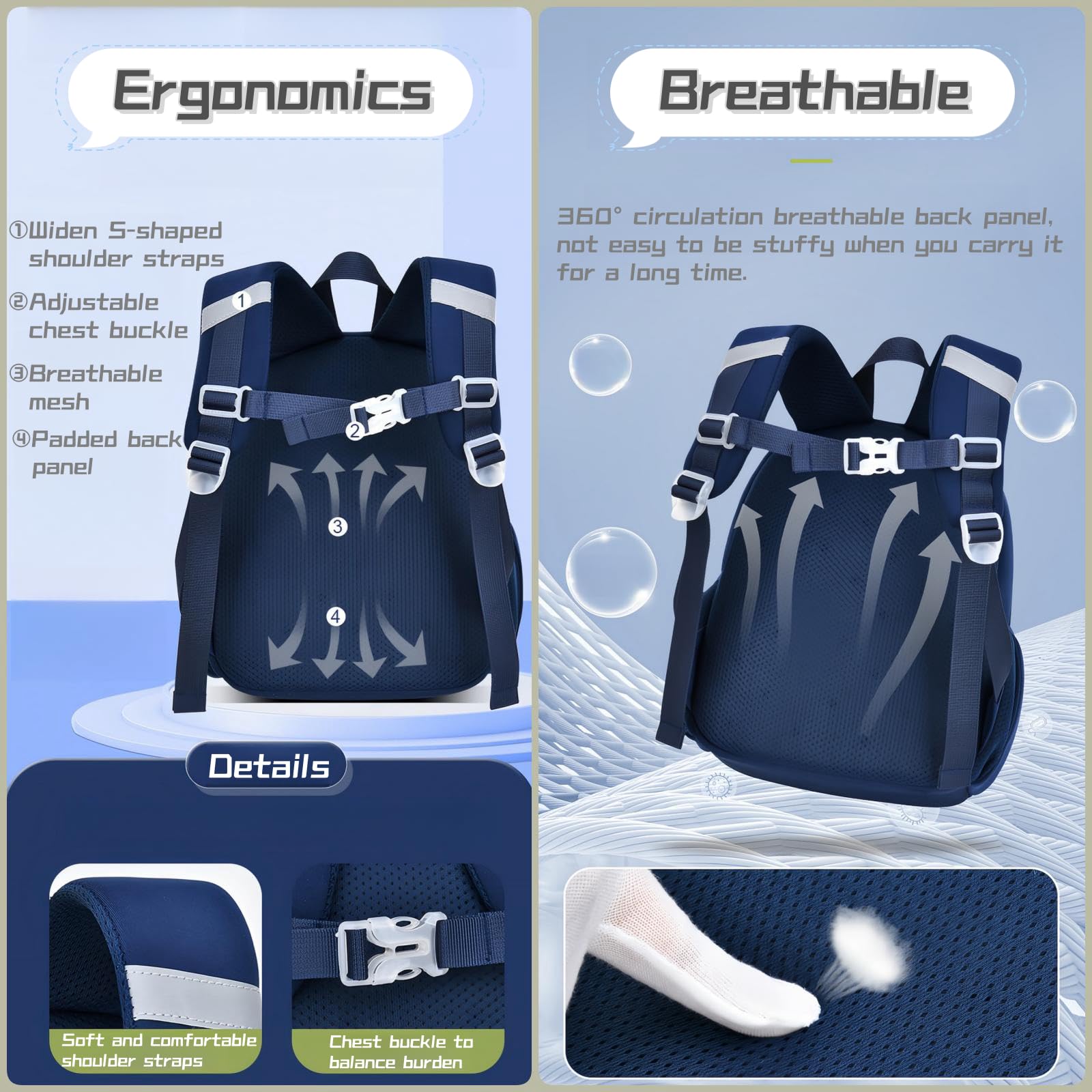 Sac à dos anti-perte pour enfants avec laisse de sécurité - Dinosaure