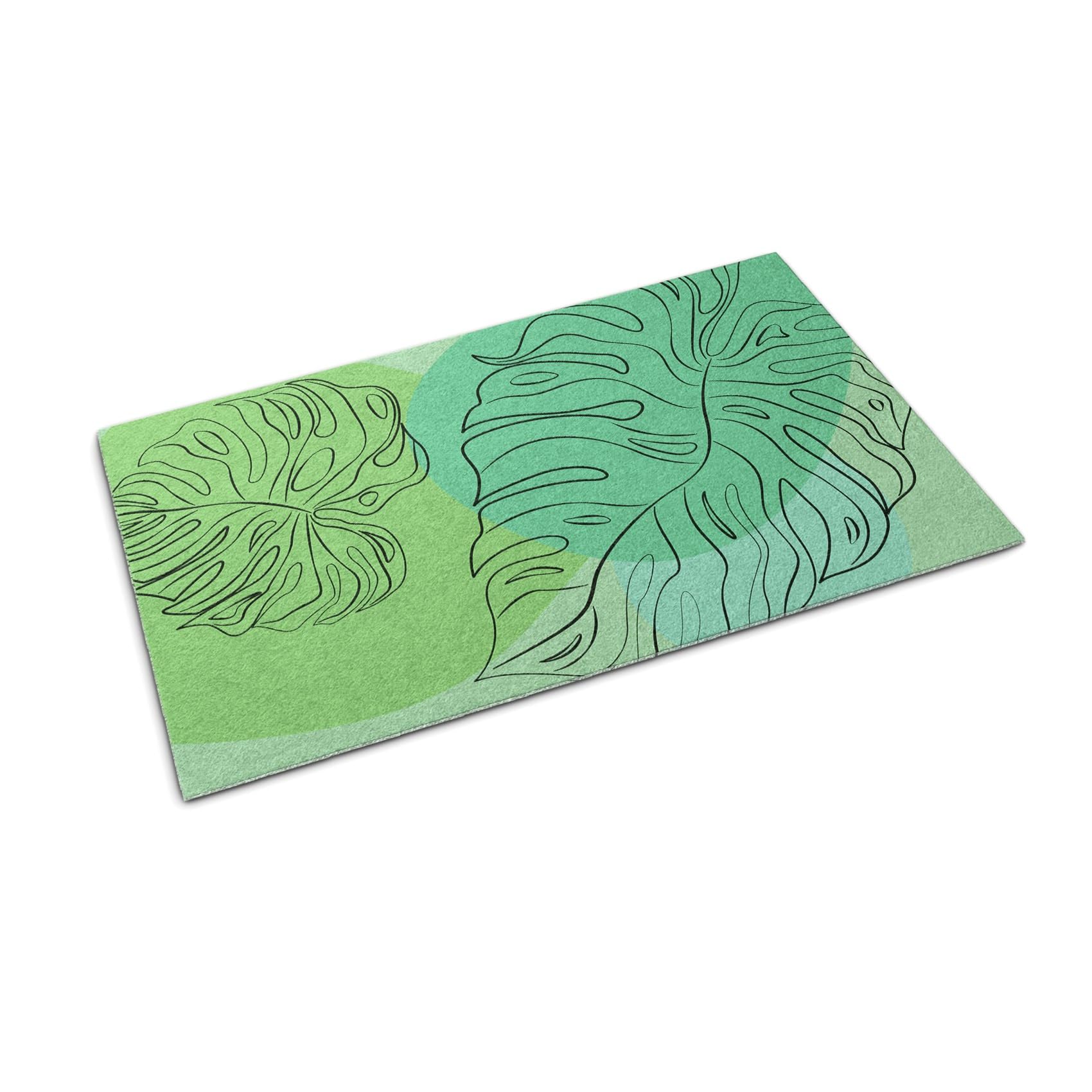 Paillasson extérieur résistant aux intempéries tapis essuie glace externe Tulup 60x40 cm