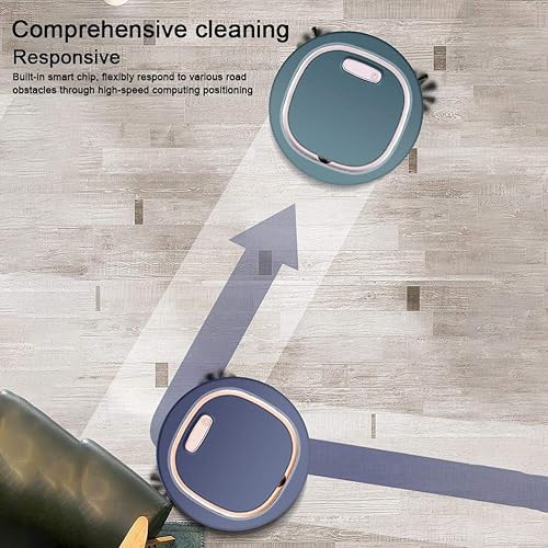 Miniatura 7 de Robot aspirador inteligente de 1500 Pa, mejora la nueva máquina multifuncional 3 en 1 recargable de barrido de piso robot aspirador, aspiradora
